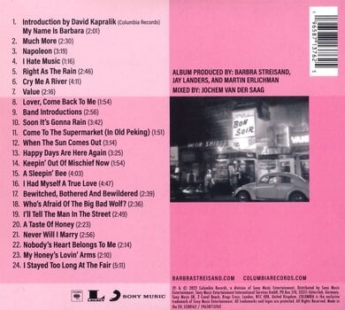 CD Μουσικής Barbra Streisand - Live At The Bon Soir (Softpak) (CD) - 2