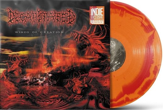 Disc de vinil Decapitated - Winds Of Creation (Indie Exclusive) (Anniversary Edition) (Red & Orange Coloured) (LP) - 2