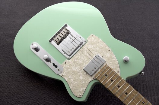 E-Gitarre Reverend Guitars Crosscut Oceanside Green E-Gitarre - 5