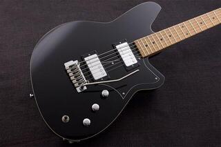 Sähkökitara Reverend Guitars Descent W Baritone Midnight Black Sähkökitara - 3