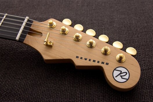 E-Gitarre Reverend Guitars Charger RA FM Transparent Coffee Burst Flame Maple E-Gitarre (Nur ausgepackt) - 6