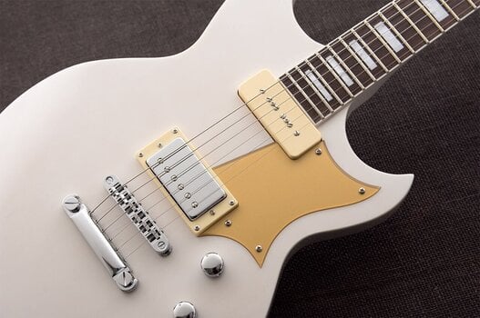 Електрогітара Reverend Guitars Sensei H90 Transparent White Електрогітара - 2
