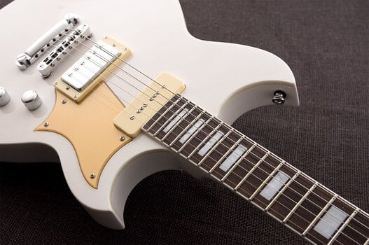 Електрогітара Reverend Guitars Sensei H90 Transparent White Електрогітара - 4
