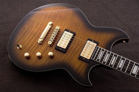 Električna gitara Reverend Guitars Sensei RA FM Transparent Coffee Burst Flame Maple Električna gitara (Samo raspakovano) - 5