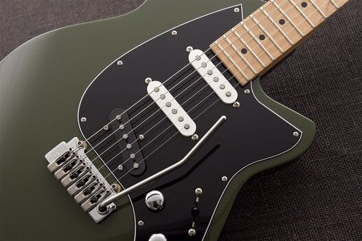 Električna gitara Reverend Guitars Six Gun TL Army Green Električna gitara - 4