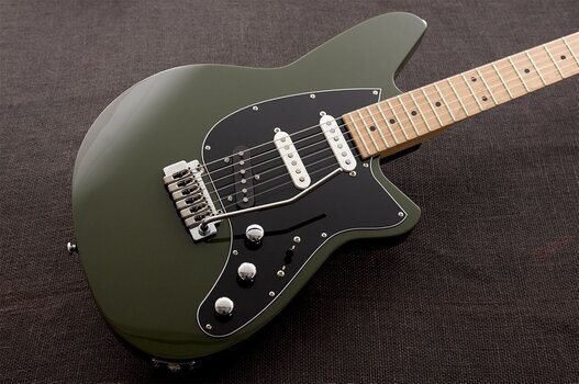 Električna gitara Reverend Guitars Six Gun TL Army Green Električna gitara - 5