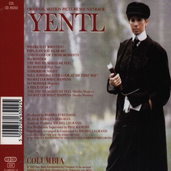 Hudobné CD Barbra Streisand - Yentl (CD) - 3