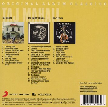 Zenei CD Taj Mahal - Original Album Classics (Reissue) (Box Set) (3 CD) - 2