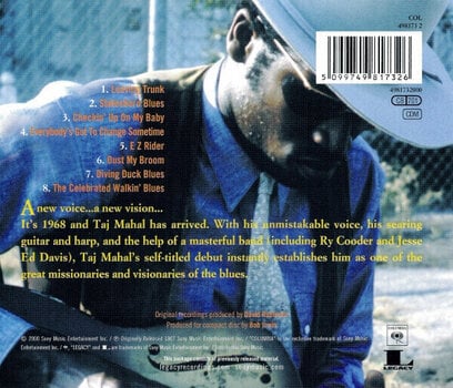 Glazbene CD Taj Mahal - Taj Mahal (CD) - 3