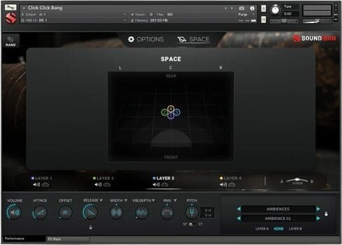 Audio biblioteka za sampler Soundiron Click Click Bang! (Digitalni proizvod) - 5