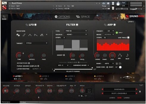 Библиотека със звукови ефекти Soundiron Rust Prime (Дигитален продукт) - 2