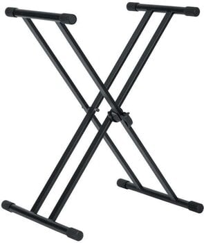 Folding keyboard stand Gator Frameworks GFW-KEY-2000X Folding keyboard stand Black (Just unboxed) - 2