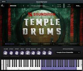 Zvočna knjiga za sampler Soundiron Temple Drums (Digitalni izdelek) - 1