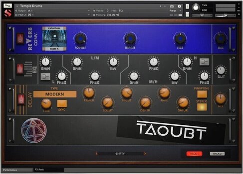 Audio biblioteka za sampler Soundiron Temple Drums (Digitalni proizvod) - 4