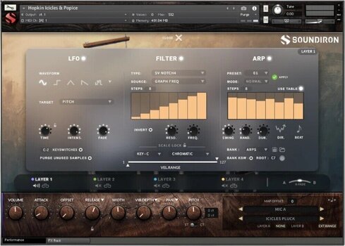 Bibliotecă de sunet pentru samplere Soundiron Hopkin Instrumentarium: Icicles & Pop Ice (Produs digital) - 2