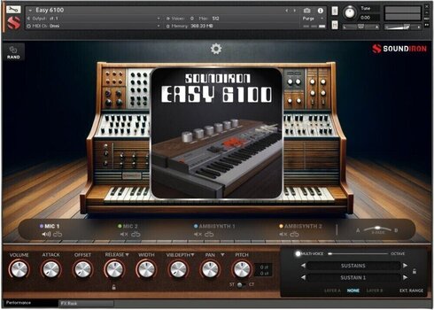 Библиотека със звукови ефекти Soundiron Vintage Keys Collection (Дигитален продукт) - 2