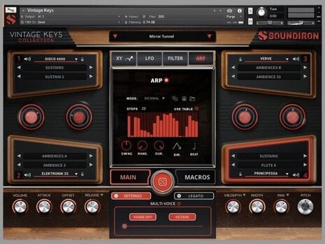 Библиотека със звукови ефекти Soundiron Vintage Keys Collection (Дигитален продукт) - 3