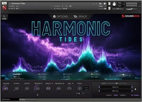 Библиотека със звукови ефекти Soundiron Harmonic Tides (Дигитален продукт) - 5
