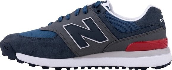Pánske golfové topánky New Balance 574 Greens V2 Navy/Grey 44 Pánske golfové topánky - 2