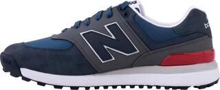 Heren golfschoenen New Balance 574 Greens V2 Navy/Grey - 1