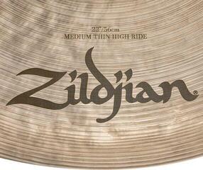 Ride-symbaali Zildjian Kerope Medium Thin High 22" Ride-symbaali - 5
