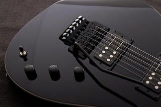 Električna gitara Reverend Guitars Kingbolt RA Floyd Blackout Električna gitara - 4