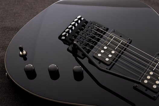 Električna gitara Reverend Guitars Kingbolt RA Floyd Blackout Električna gitara - 5