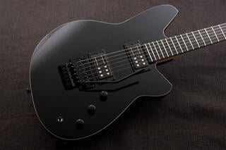 Električna gitara Reverend Guitars Kingbolt RA Floyd Blackout Električna gitara - 5