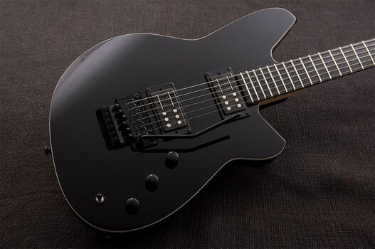 Električna gitara Reverend Guitars Kingbolt RA Floyd Blackout Električna gitara - 6