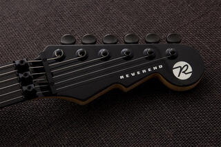 Električna gitara Reverend Guitars Kingbolt RA Floyd Blackout Električna gitara - 7