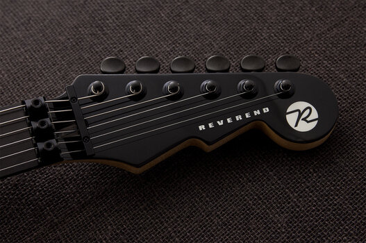 Električna gitara Reverend Guitars Kingbolt RA Floyd Blackout Električna gitara - 8