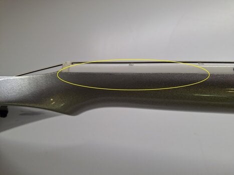 E-Gitarre Gibson Dave Mustaine Flying V Silver Metallic E-Gitarre (Beschädigt) - 4