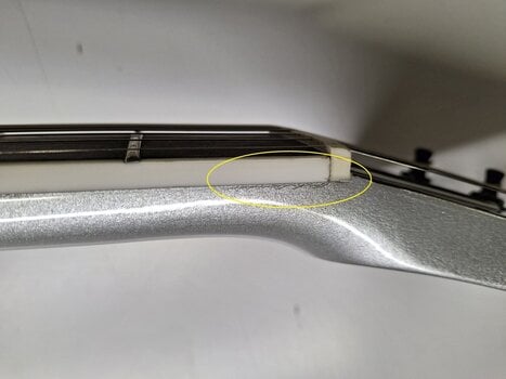 E-Gitarre Gibson Dave Mustaine Flying V Silver Metallic E-Gitarre (Beschädigt) - 5