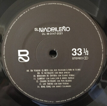 Disc de vinil C. Tangana - El Madrileno (LP) - 4