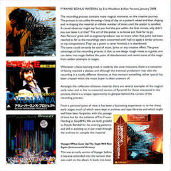 Muusika CD The Alan Parsons Project - Pyramid (CD) - 4