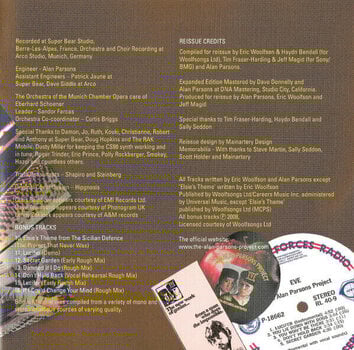 CD muzica The Alan Parsons Project - Eve (Reissue) (Remastered) (CD) - 7