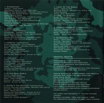Glasbene CD The Alan Parsons Project - Stereotomy (CD) - 7