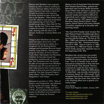 Glazbene CD The Alan Parsons Project - The Turn of a Friendly Card (Reissue) (Remastered) (CD) - 4