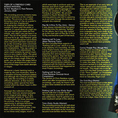 Musik-CD The Alan Parsons Project - The Turn of a Friendly Card (Reissue) (Remastered) (CD) - 4