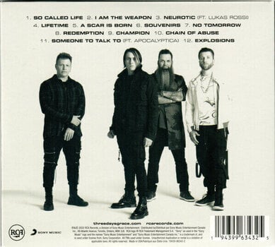CD диск Three Days Grace - Explosions (CD) - 4