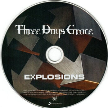 CD диск Three Days Grace - Explosions (CD) - 3