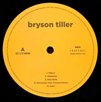 LP platňa Bryson Tiller - Bryson Tiller (2 LP) - 6