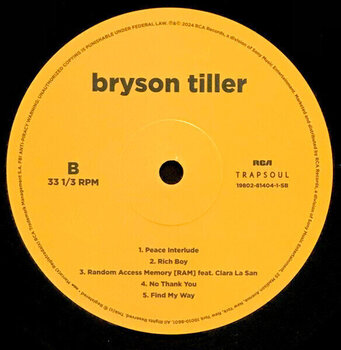 LP platňa Bryson Tiller - Bryson Tiller (2 LP) - 7