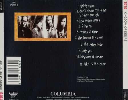 Musiikki-CD Toto - Kingdom Of Desire (CD) - 3