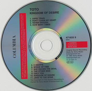 Musiikki-CD Toto - Kingdom Of Desire (CD) - 2