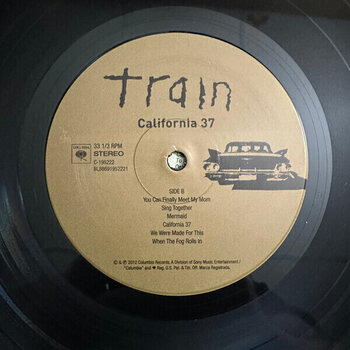Vinylplade Train - California 37 (Reissue) (LP) - 7