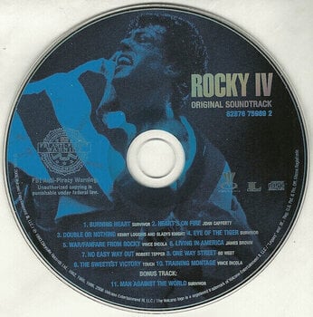 CD Μουσικής Original Soundtrack - Rocky IV (Original Motion Picture Soundtrack) (Reissue) (CD) - 2