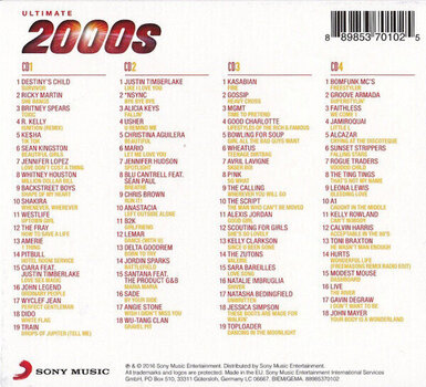 CD диск Various Artists - Ultimate 2000s (Digipak) (4 CD) - 2