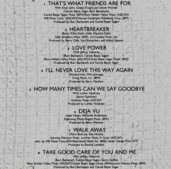 Музичний компакт-диск Dionne Warwick - Greatest Hits 1979 - 1990 (CD) - 3