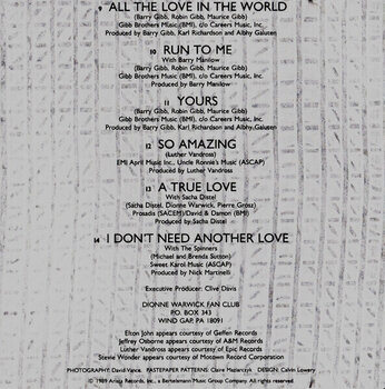 Muzički CD Dionne Warwick - Greatest Hits 1979 - 1990 (CD) - 5